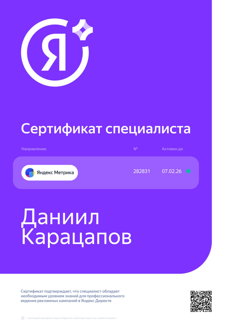 Яндекс Метрика